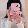 Sweat Doll Plush for iPhone 13 Mobile Phone Case iPhone16 Bracket 15pro Cute Max Female 14 Autumn and Winter