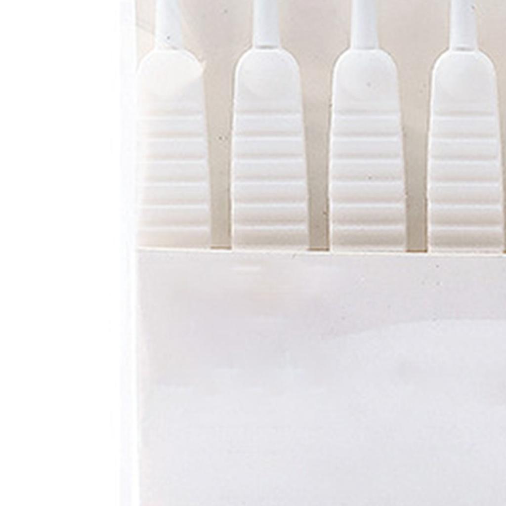 Shower Head Brush Prevent Clogging Slip Proof Multifunctional Showerhead Cleaning Brush for Small