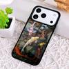 Japanese koi Fish Art Phone Case for iPhone 17 Air 16 15 11 12 14 13 Pro Max Shockproof Cover