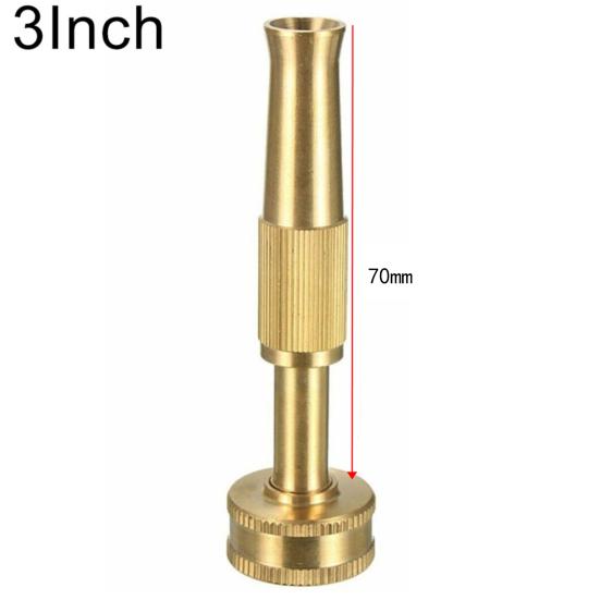 3/4inch High Pressure Hose Pipe Brass Spray Head Garden Watering Sprayer Nozzle