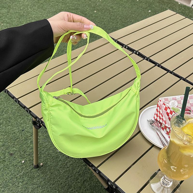 Stylish Nylon Small Shoulder Bag Chic Urban Design Underarm Bag For Women 2023