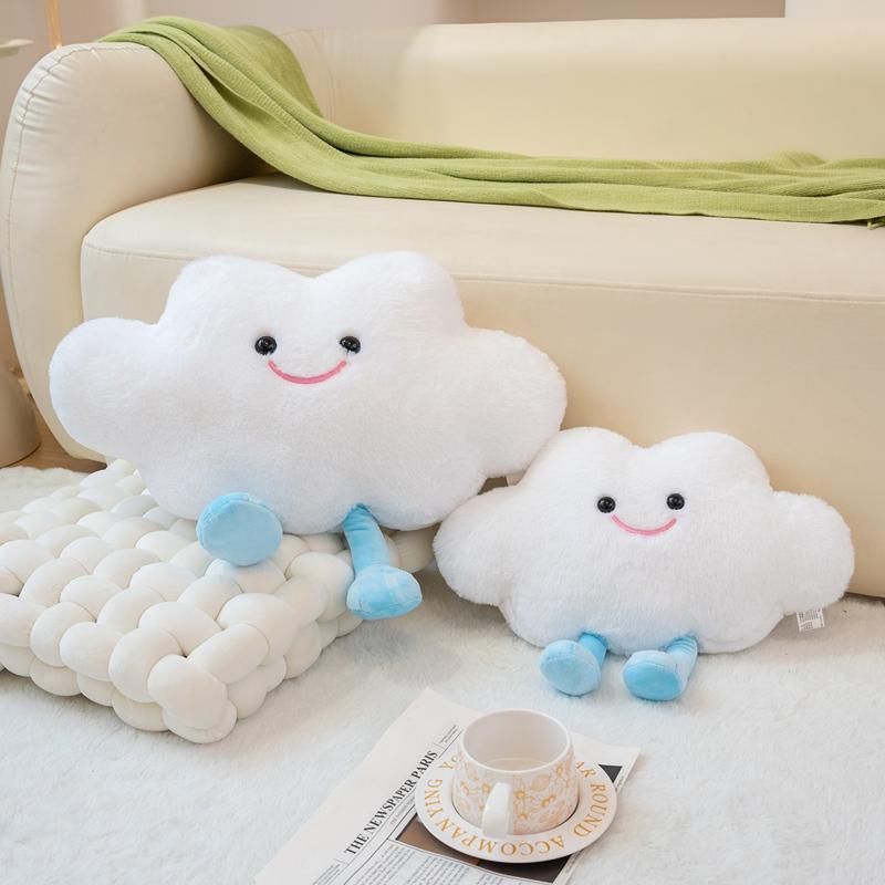 40-50CM Kawaii Cartoon Simulation Anime Nordic Style Star Moon Cloud Plush Dolls Children's Birthday Gifts Toys Home Pillows