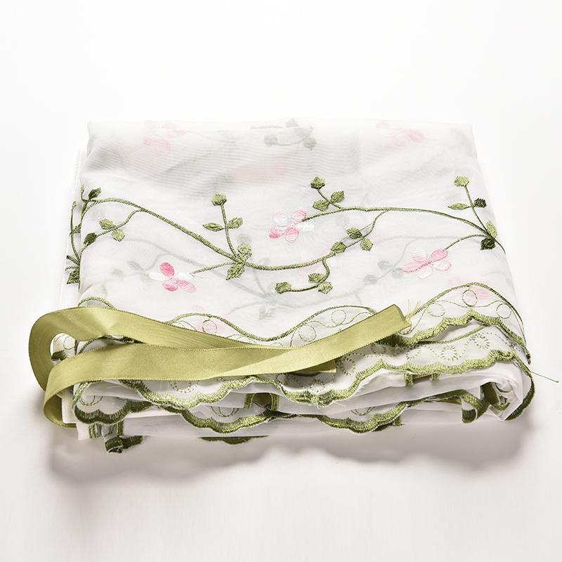 1 Pcs Window Kitchen Bathroom Lifting Roll Up Rome Curtain Screen Embroidered