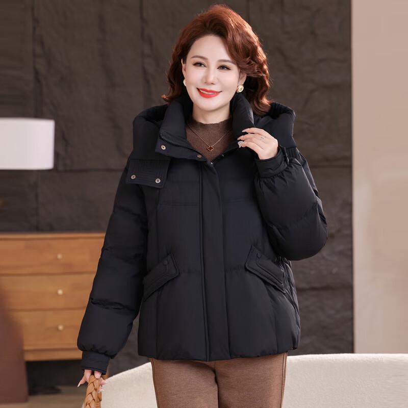 Ronghua Women's Winter Short Thickened Duck Down Jacket