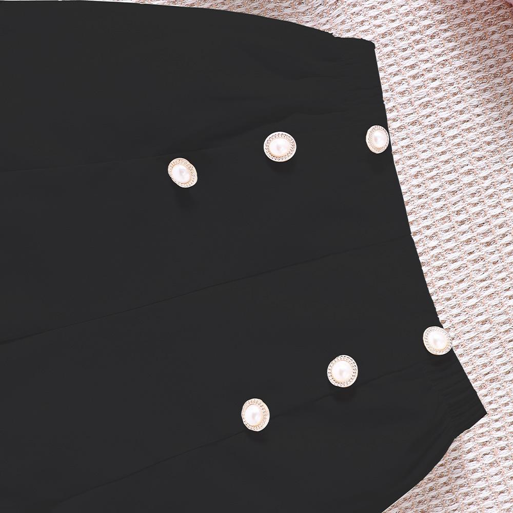 8-12Y Children's Casual Suit Girls Spring and Summer Girl Trousers Set New Bubble T-shirt + Shorts Set 2pcs