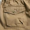 Men's Summer Loose Fit Camo Cargo Shorts - Plus Size, Mid-Length, 7-Pocket