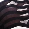 NEW Fashion Women Sexy Black Vertical Stripes Pattern Stockings Tights Pantyhose
