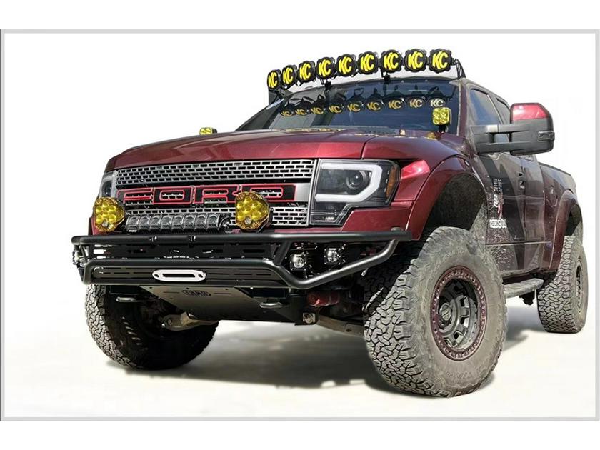 Ford Raptor F150 6.2L Front Bumper Guard: Off-road Anti-collision Large Tube (09-14).