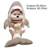 Unique Different Colour Eyes Cosplay Shark Tail Cat Plushies Stuffed Plush Cute Whale Cat Shiba Inu Dog Throw Pillow Cushion Boy