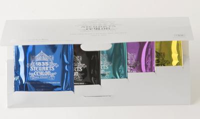 Thé noir enveloppe blanche (2g x 5 variétés x 1 sachet)