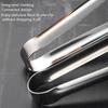 1pc Professional Steak Tongs Heat-Resistant and Easy-Clean Steak Tongs,Salad and BBQ Dishwasher