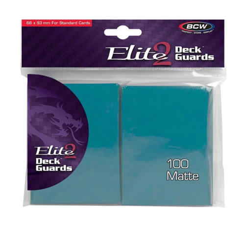 

Стандартные протекторы Elite 2 100 шт. (66x93мм) (Матовый лазурный)