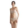 Calvin Klein High Slit Triangle Underwear Women underwear Elegant-Gold QF7439AD