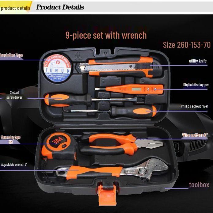 Multifunctional Household & Car Tool Set