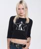 PEALP Star Icon 3/4 Sleeve T-Shirt 62 (Black)