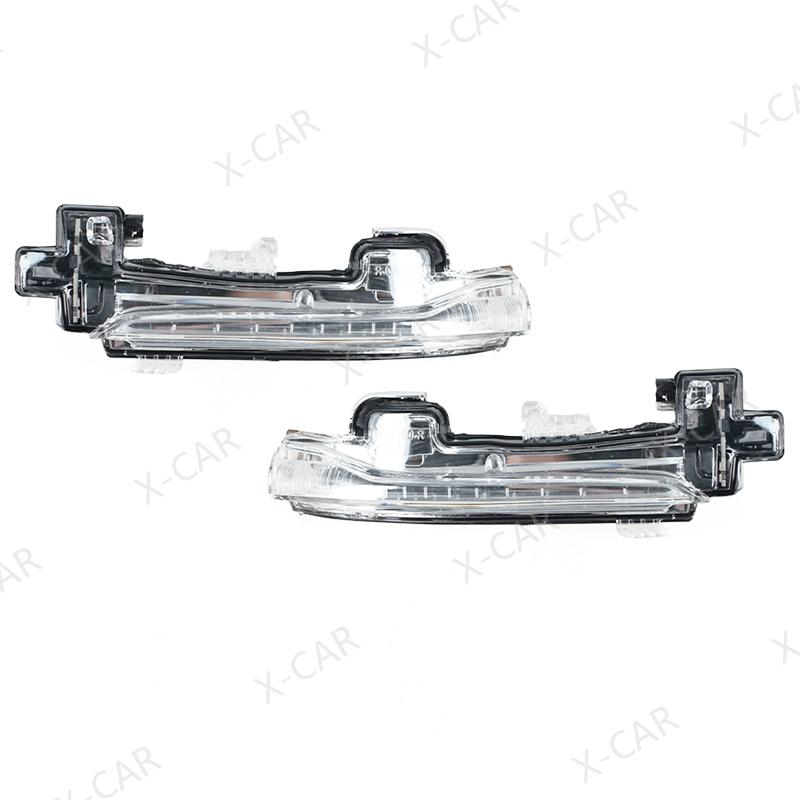 X-CAR LED Rearview Mirror Light Reversing Mirror Turn Indicator For Volvo S60 V40 V60 S80 S80L 31402415 31371518 31299384