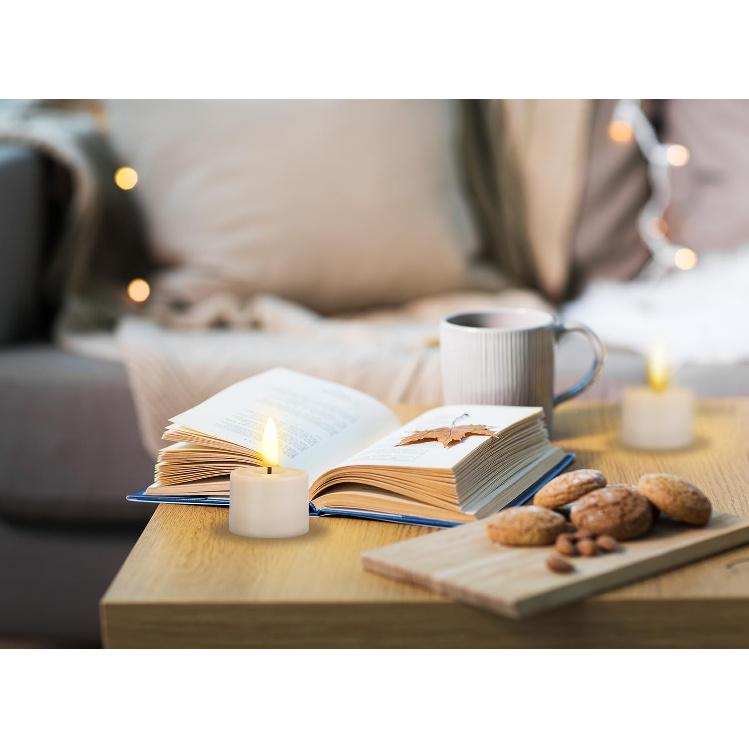 Rechargeable Tea Lights Candles with Remote and Timer Battery Operated, LED Flameless Votive Tealight Candles Flickering for Table Wedding Christmas