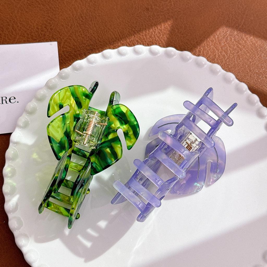 Acetate Highend Hair Claw Clip Collection Featuring Stunning Colors For Outfit Every