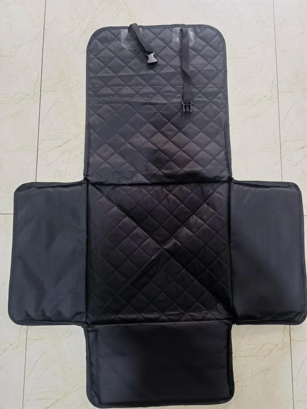 

Чехол на сиденье автомобиля для собак, защитный коврик для дорожного сиденья, утолщенный водонепроницаемый гамак для собак, переноска для кошек и собак чёрный