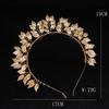 Crown Tiaras Retro Hair Accessories Head Bands Hair Hoop Gold Leaf