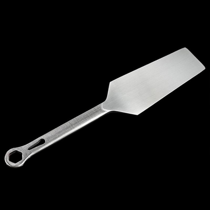 Multifunktions-Ziegelmesser Putzkelle Spachtel Doppelseitiges Design Maurerwerkzeug Und Fliesenmesser 2 in 1