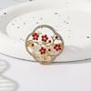 Female Fashion Retro Chinese Style Hollow Plum Blossom Brooch