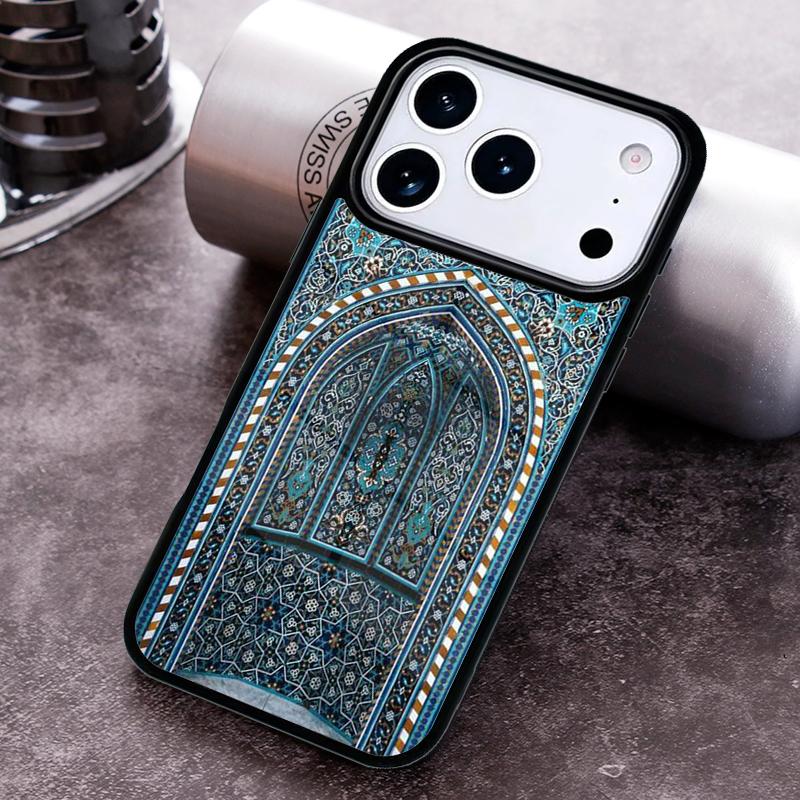 Muslim Islamic Mihrab Turkey Phone Case for iPhone 17 16 15 Pro Max Air 14 13 12 11 Plus Shockproof Capa Cover