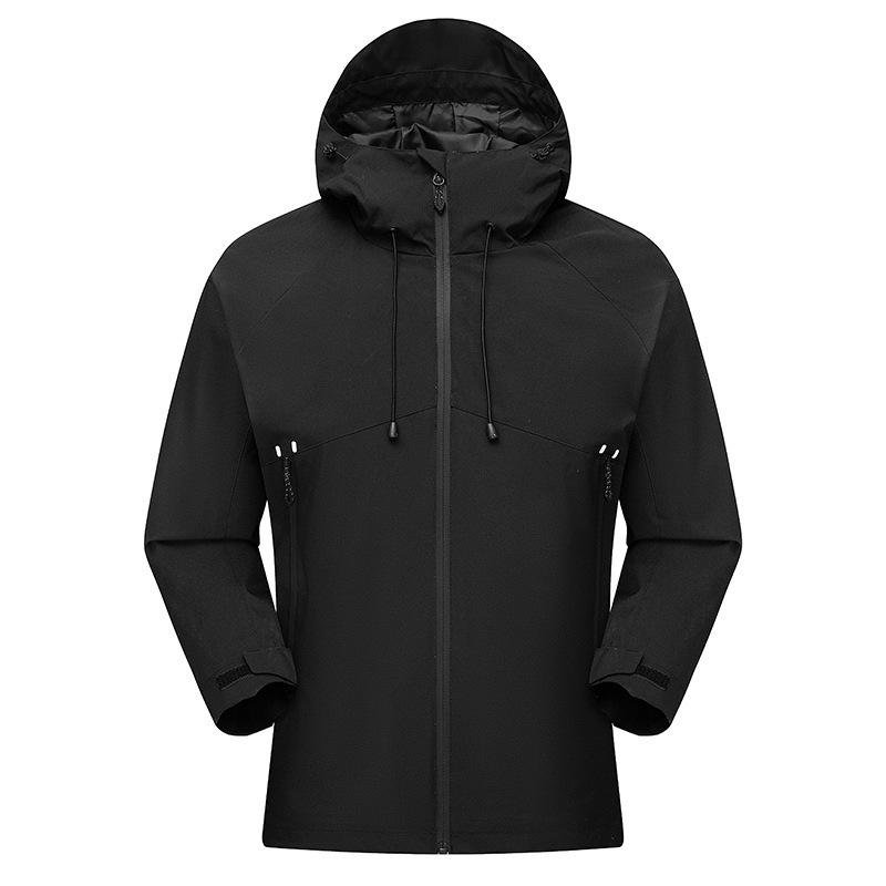 Autumn Outdoor Leisure Hooded Single-layer Jacket Single-layer Screen Jacket