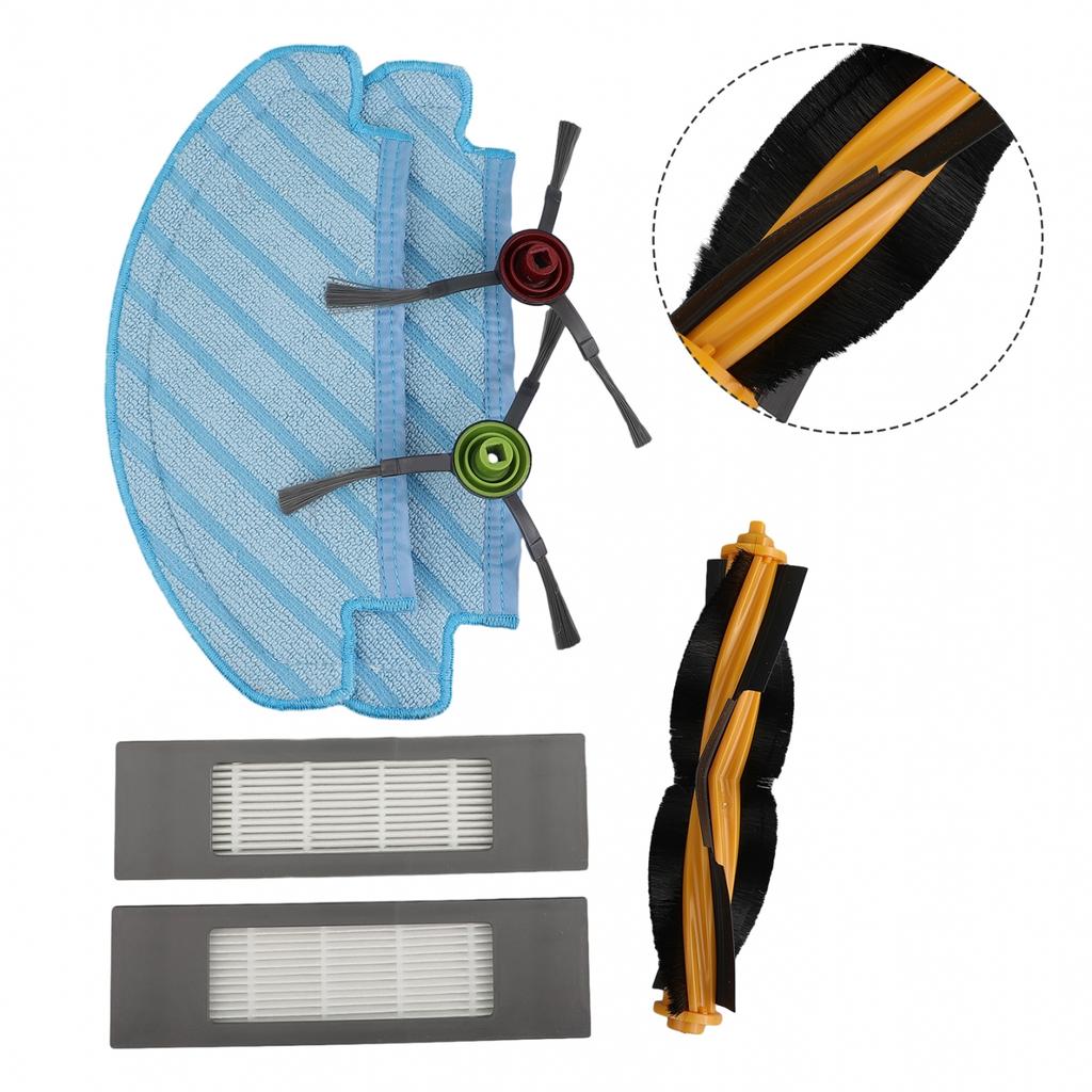 Mop Cloth Roll Brush Ilters Side Brushes For  N10, N10 Plus Robot Vacuum Cleaner  Accessories