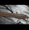 (Tochigi Leather) Tochigi Leather Belt for Men, Genuine Leather, Cowhide, Vegetable-Tanned Leather, Floral Pattern, Made with Tochigi Leather Co.,