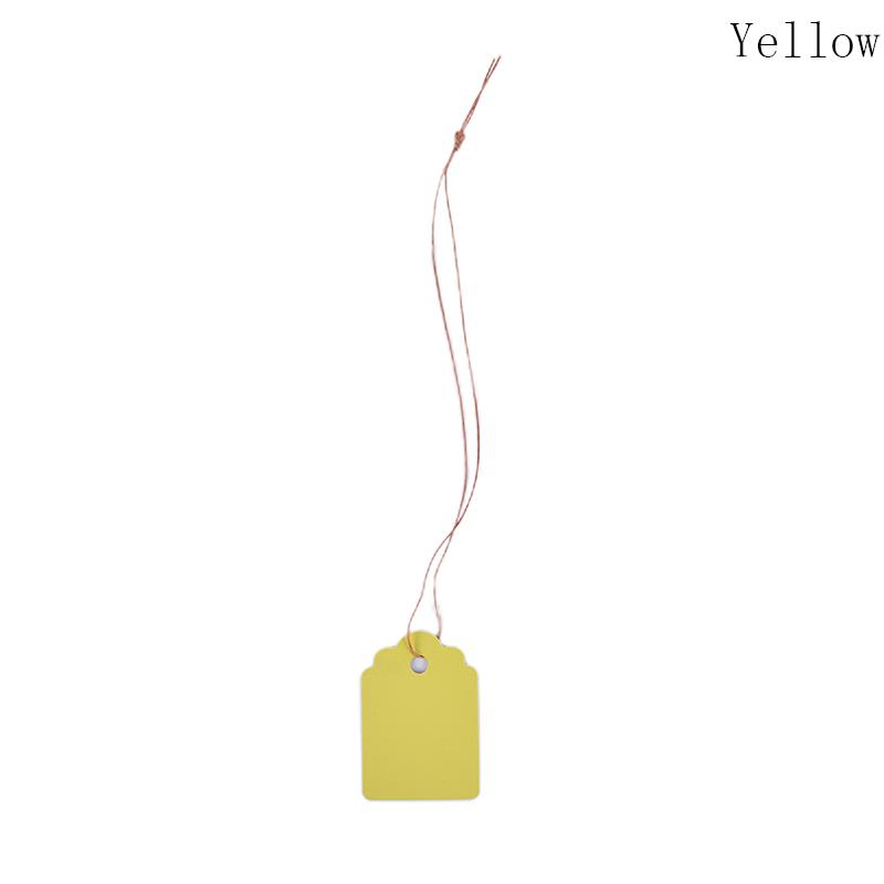 

100 шт. этикетки для садовых растений пластиковые бирки для растений маркеры для питомников цветочные горшки семена жёлтый