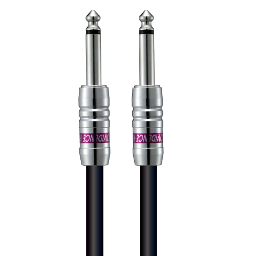 Providence LE501 30cm Patch Cable with S/S Plug (Straight/Straight), Black