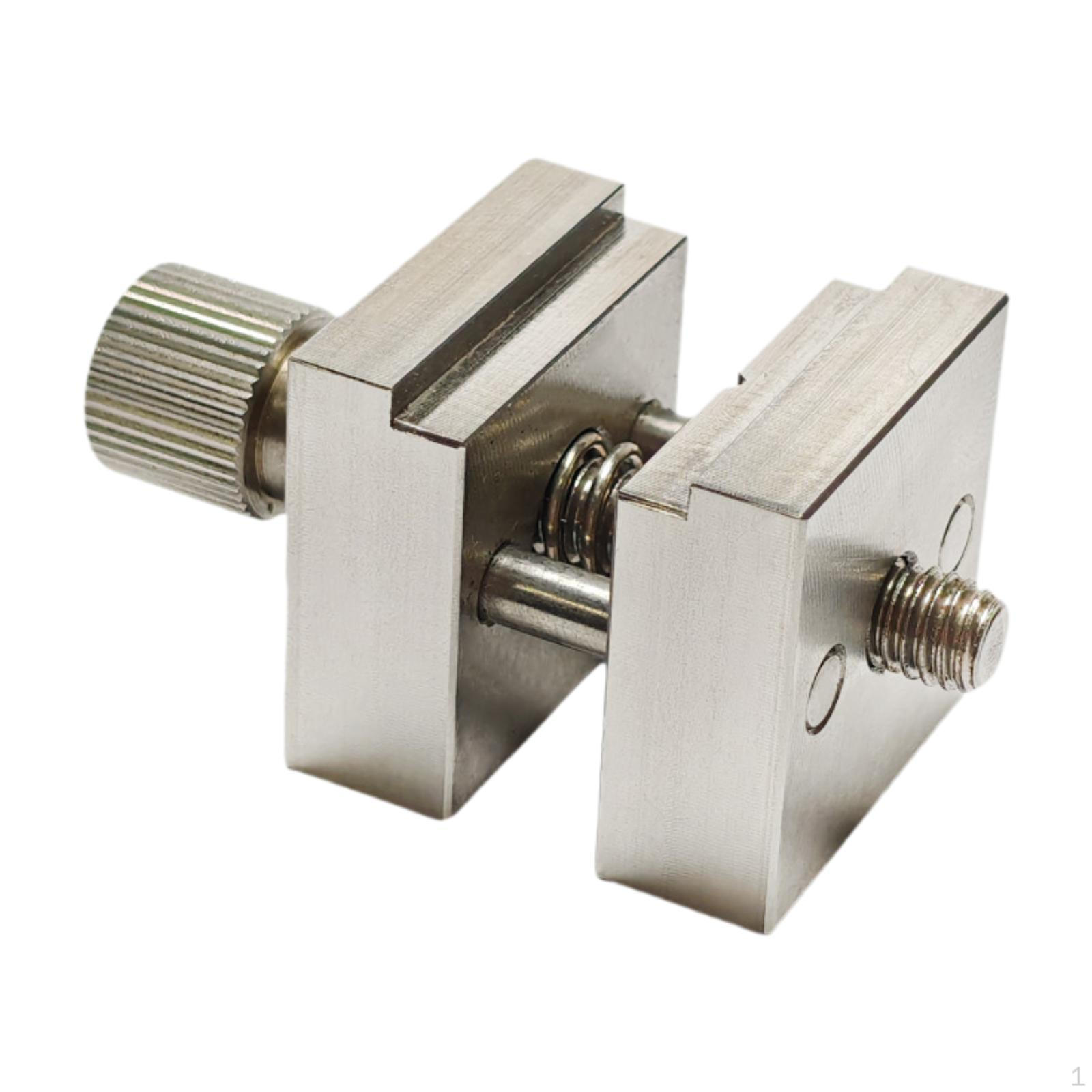 

Регулируемые мини-тиски для сверлильного станка для DIY, ювелирного дела и рукоделия Stainless steel