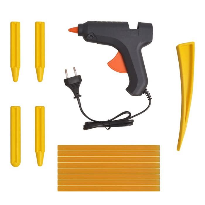 Kit de débosselage sans peinture - vidaXL - 50 pièces - Acier inoxydable - Outils DSP - Élimination des bosses
