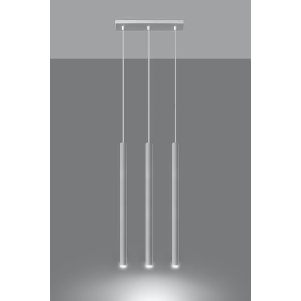 PASTELO 3 White Hanging Lamp
