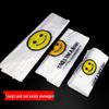 Hesdige Transparent Smile Face Plastic Vest Bags