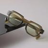 Vintage Rectangle Sunglasses for Women Men Fashion Designer Luxury Brand Casual UV Protection