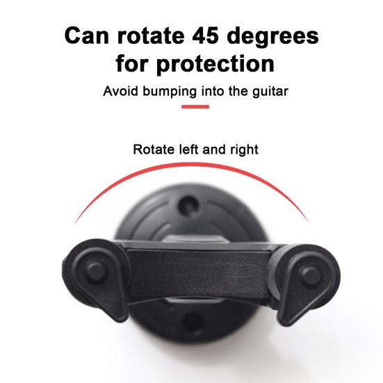 1/2/3/4Pcs Guitar Wall Mount Hanger Heavy Duty Metal Guitar Holder Classical Electric Guitar Bass Ukulele Acoustic