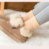 3 Pairs/ lot Women Winter Warm Thicken Thermal Snow Socks Solid Color Floor Socks Soft Sleep Velvet Wool Cashmere Plus fleece