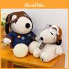 Peluche di Snoopy con Cappello da Pilota Decorazione Per Bambini e Adulti
