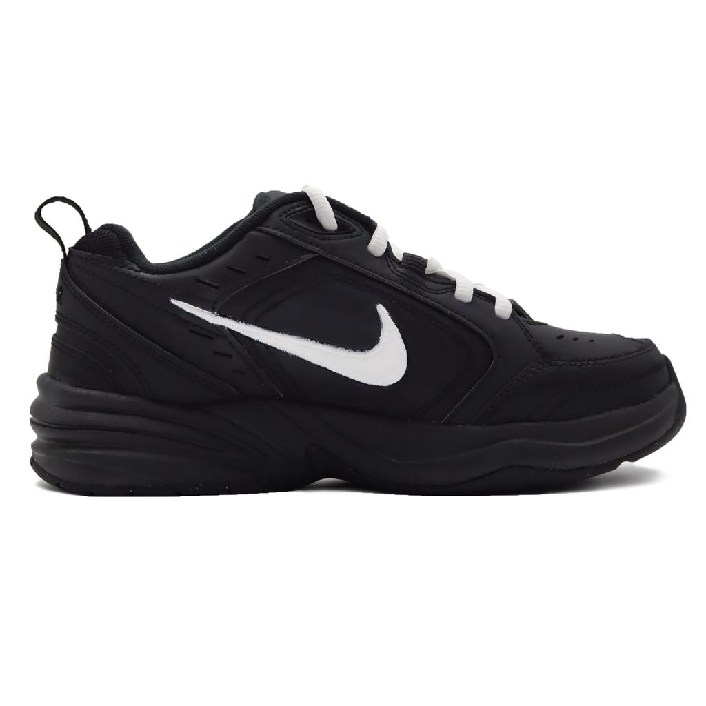 Nike Air Monarch 4 White Hook Warrior Abrasion Resistant Slip Resistant Abrasion Resistant Slip Resistant Low Top 415445-001(Team404-)