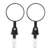 Pair Handlebar End Rearview Mirrors Foldable Arm Wide View Angle Universal for Motorcycle Dirt Bike