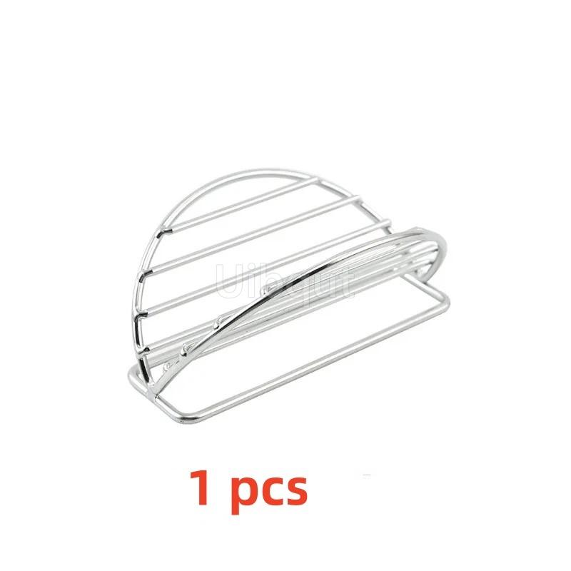 304 Stainless Steel Pancake Stand Mexican Corn Chicken Burrito fry basket pancake Taco Holder rack Stand V Shape Taco Holder