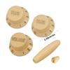 Guitar Knobs Guitar Replacement Part Guitar Accessories Plastic Texture for Electric Guitar Volumes and Tone Replacement