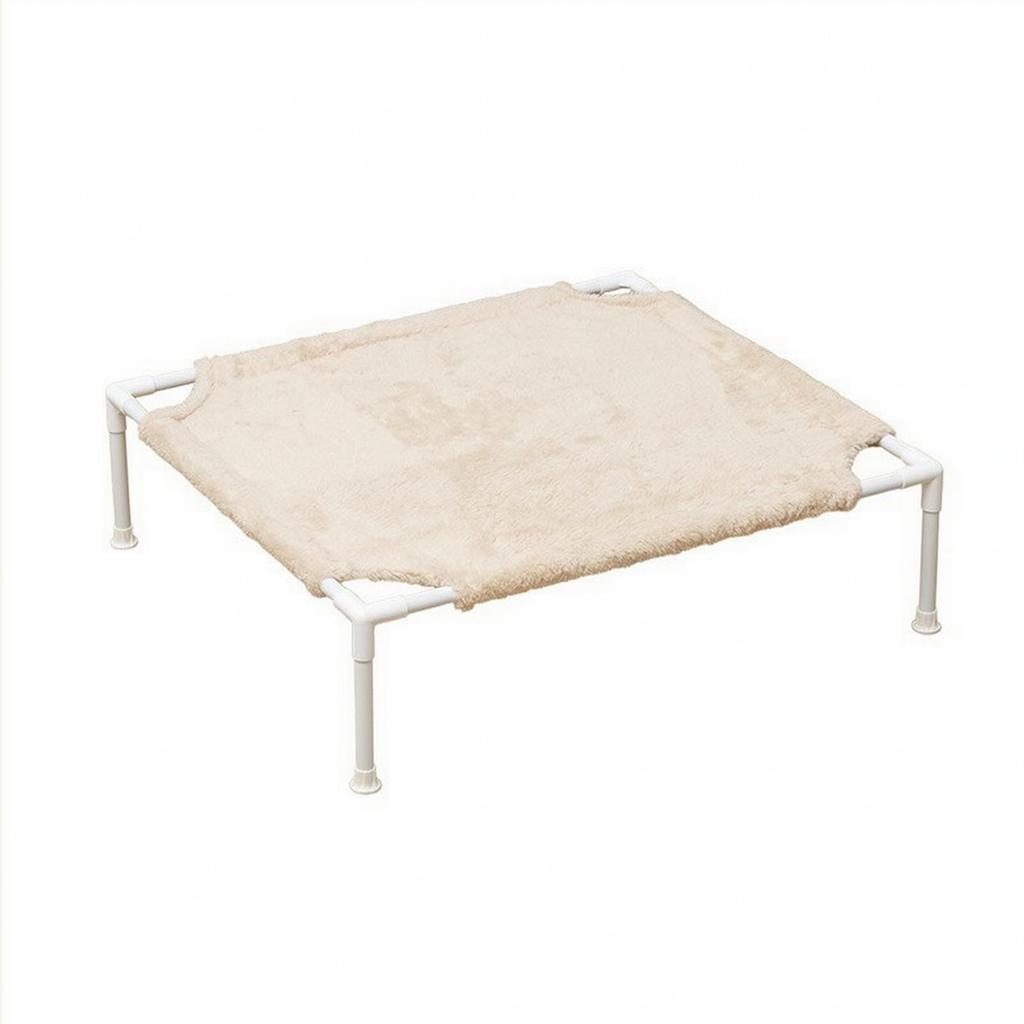 Raised Pet Bed with Removable Soft Cover Long-Lasting for Cats