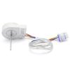 Quiet Refrigerator Fan Assembly for Replace WR60X10277 Precisions Cooling Component Freezer Condenser Motor Enduring