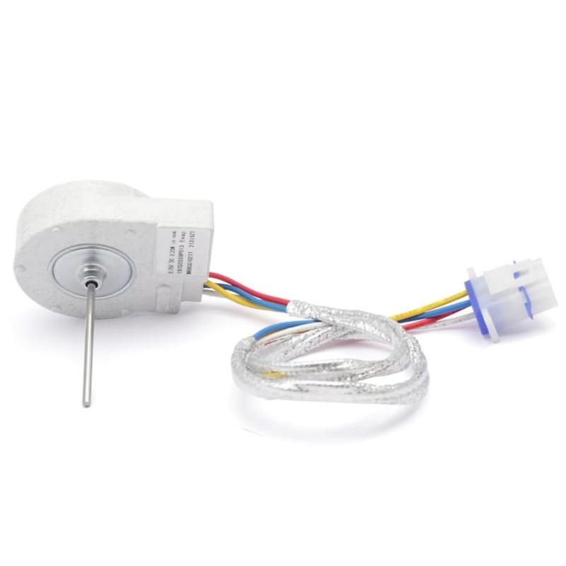 Quiet Refrigerator Fan Assembly for Replace WR60X10277 Precisions Cooling Component Freezer Condenser Motor Enduring