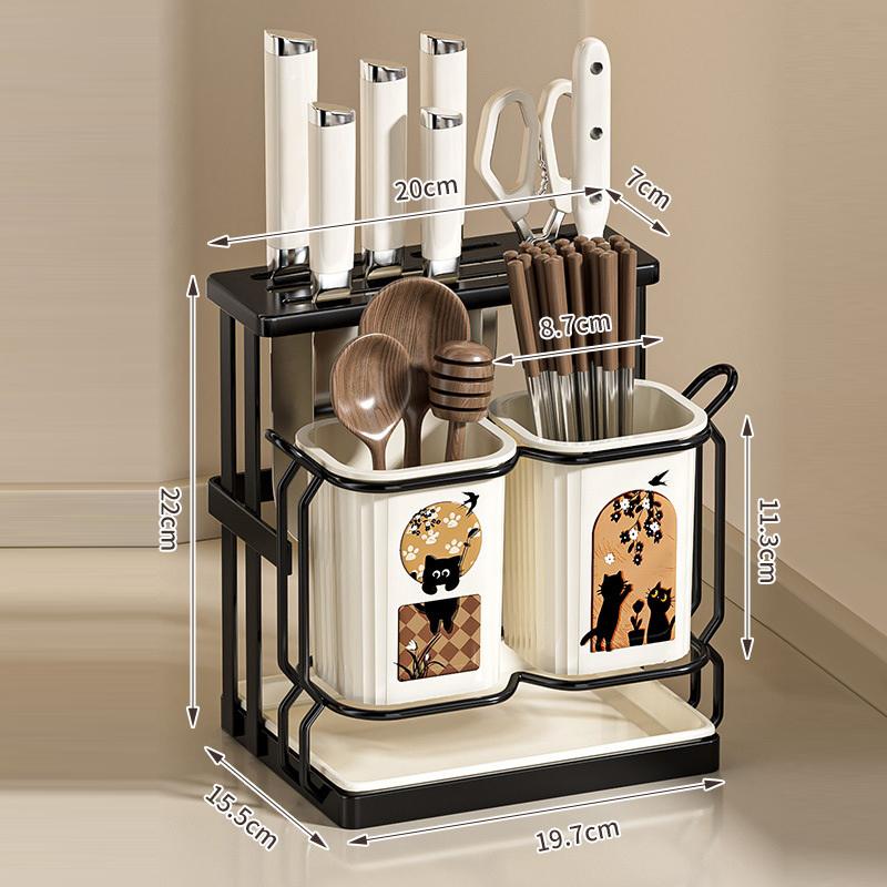 Chopsticks Container Kitchen Spoon Storage Container Household Storage Rack Chopsticks Basket Kitchen Chopsticks Container