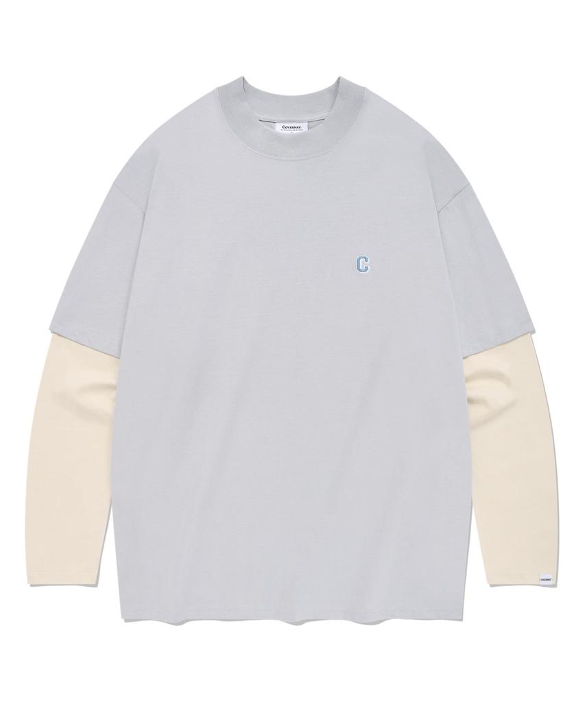 COVERNAT Layered Long Sleeve Sky Blue
