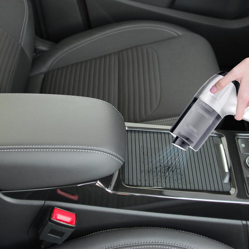

Cordless Car Vacuum Cleaner Mini Portable Car Vacuum 6000Pa Auto Vacuum With Dust Brush And Charging Cable For Indoor зелёный
